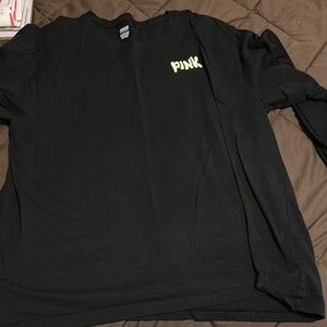PINK Victoria's Secret Black Long Sleeve Shirt